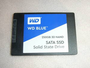 ●WD BLUE 3D SSD WDS250G2B0A SSD 250GB 動作良好品！