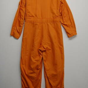 【実物】 60s 米軍 US NAVY Coveralls Flying MIL-C-5390F (WEP) 40Long フライトスーツ ヴィンテージ 60年代 海軍の画像2