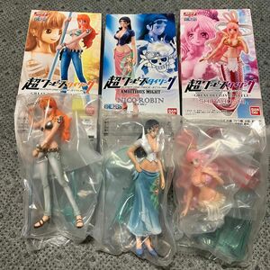 超ワンピーススタイリング　 フィギュア　ワンピース　ナミ　ニコ・ロビン　しらほし姫　レアカラーver セット