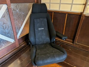 【KO】 RECARO レカロ ERGOMED エルゴメド MV リクライニングシート ブラック 81-016.00.775-0 レカロシート