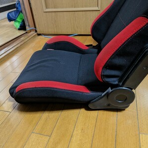 【MK】 DXRACER ディーエックス リクライニングシート 運転席用 底止めタイプ ゲーミングチェアの上のシート セミバケットシート 汎用の画像8