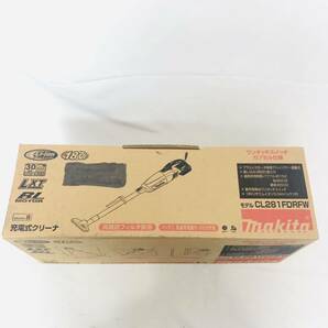 1円 新品 未使用 未開封 makita マキタ 充電式 コードレス クリーナー CL281FDRFW ホワイト 18V バッテリ 充電器付 掃除機の画像2