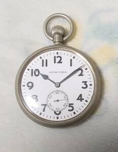 精工舎　24型懐中時計　逓信省SEIKOSHA SEIKO国鉄　懐中時計