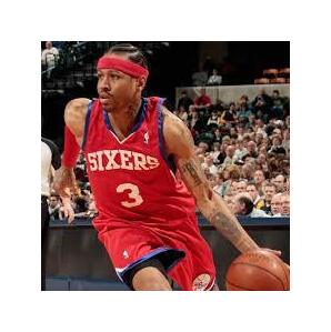 【美品】 NBA SIXERS ★IVERSON ＃3 アレン・アイバーソン 76ers シクサーズ ★adidas アディダス ジュニア ユニフォーム ジャージの画像2