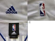 【良品】 NBA チャウンシー・ビラップス BILLUPS ＃1 PISTONS デトロイト・ピストンズ ★adidas アディダス ユニフォーム ジャージ XL　白_画像8