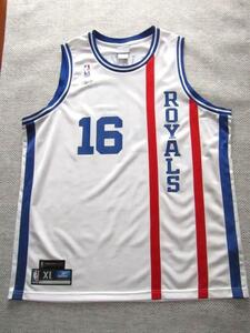 【美品】　NBA ROYALS プレドラグ・ストヤコビッチ reebok　リーボック製 ロイヤルズ ユニフォーム バスケ ジャージ　シャツ