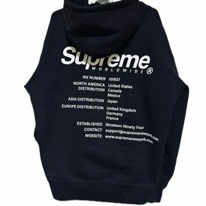 23SS SUPREME Worldwide Hooded Sweatshirt シュプリーム ワールドワイド フーデッド