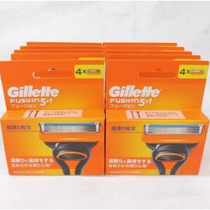 【未開封】 Gillette ジレット フュージョン 5+1 替刃4コ入り×10 替刃40個セット ②の画像1