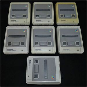 【ジャンク品】 Nintendo 任天堂 スーパーファミコン本体 SHVC-001 7台セット ②