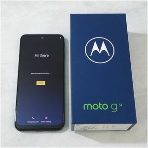 motorola モトローラ スマートフォン moto g31 XT2173-3 ミネラルグレイ 箱付き