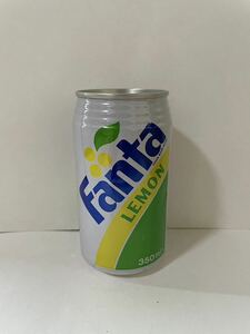 空缶 昭和レトロ ファンタ レモン 1991年製造 レトロ缶 当時物 空き缶 旧車 ブリパイ レトロ