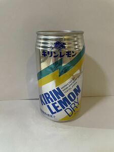 空缶 昭和レトロ キリンレモン ドライ 1989年製造 レトロ缶 空き缶 当時物 旧車 ブリパイ レトロ