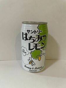 空缶 昭和レトロ サントリー はちみつレモン 1991年製造 レトロ缶 空き缶 当時物 旧車 ブリパイ レトロ