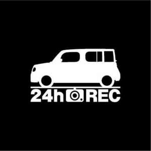 【ドラレコ】日産 キューブ【Z12系】24時間 録画中 ステッカー