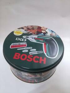BOSCH IXO ボッシュ 電動 コードレスドライバー 缶ケース入り 美品。
