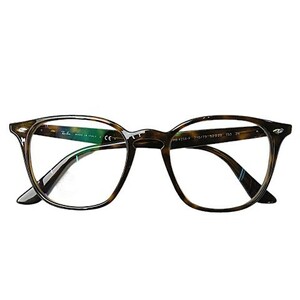 【格安】1,000円～ Ray-Ban レイバン 度入り メガネ 眼鏡 RB4258 ブラウン系 ケース付き [M4768]