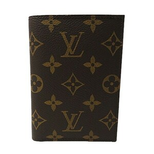 【格安】1,000円～ LOUIS VUITTON ルイヴィトン クーヴェルテュール パスポールNM モノグラム M64502 ブラウン系 [M4769] 