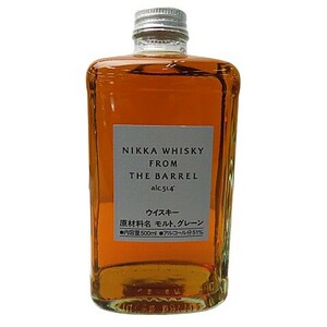 【格安】1,000円～ NIKKA WHISKY FROM THE BARREL ニッカ ウイスキー フロム ザ バレル 500ml 51%【未開栓】[M4835] 