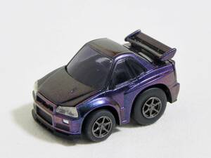 チョロＱ RG スカイライン GT-R R34 マジョーラ ミラー欠品