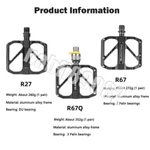 マル得◎プロエンド-超軽量 ペダル DUベアリング 滑り止め アルミニウム合金 左右セット マウンテンバイク MTB クロスバイク シルバー_画像3