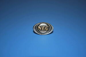 NEC　社章　社員章　バッジ　純銀製、ピン式