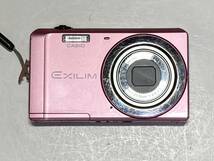 CASIO EXILIM EX-ZS5　ピンク　デジカメ　元箱、説明書、ＣＤ付属_画像1