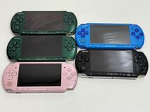 PSVITA PSP 本体 9台 ソフト全25個 PSP3000 PCH1100 PCH1000 シャイニング・ハーツ スウィートプール グラセフ 三國無双SONY ジャンク扱_画像5