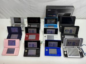 箱付有 任天堂 3DS 3DSLL DSLite 全12台 Nintendo DS初期 ジャンク扱
