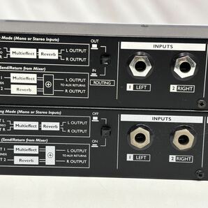 通電 OK TC Electronic M350 M300 EFFECT REVERB PROCESSOR dual engine processor プロセッサー 空間系 マルチエフェクター ジャンク扱の画像6