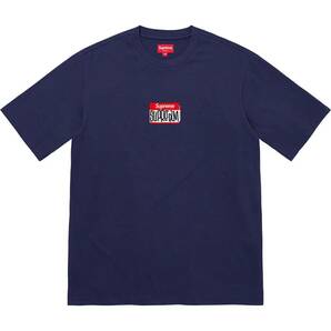  【新品】 21FW Supreme Gonz Nametag S/S Top Washed Navy XLサイズ シュプリーム ゴンズ ネームタグ S/S トップ ボックスの画像1