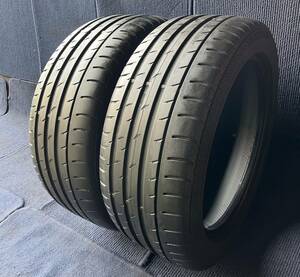 【2019年製造】【溝6.5～7分山】コンチネンタル Continental ContiSportContact 3 2本 235/45R17 ASP1686