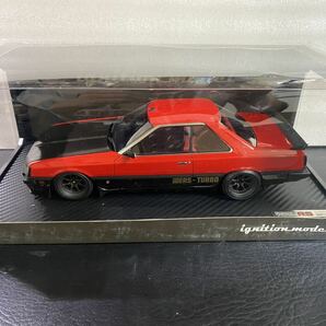 1円スタートイグニッションモデル IG0983 1/18 Nissan Skyline 2000 RS-Turbo (R30) Red ニッサン スカイライン ターボ RSワタナベ日産の画像1