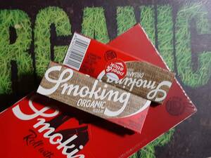 スモーキング オーガニック ヘンプ ペーパー 50個 1箱 手巻きタバコ用 巻紙 smoking organic