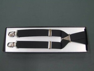 . equipment suspenders hanging band long size black X type mail service possible spd1-L