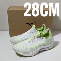 ミズノ 28cm ウェーブエアロ 20+R Wave Aero プレート入り グラスファイバー ランニングシューズ mizuno マラソン ジョギング J1GA2237_画像1