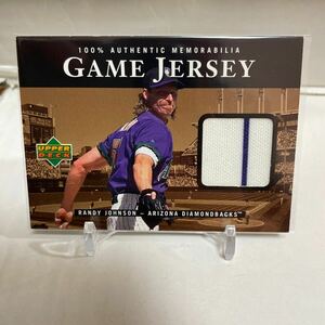 2000 UPPER DECK UD RANDY JOHNSON GAME JERSEY CARD ランディ・ジョンソン　ゲーム　ジャージカード