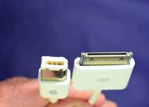 Apple純正 iPod 電源アダプタ用 Dock Connector ドックコネクタ FireWireケーブル 1.1m_画像2