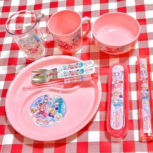 わんだふるぷりきゅあ　プリキュア　カトラリー　食器　スプーン　フォーク　お皿　9点セット