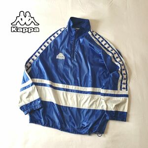 90s Kappa カッパ ナイロンピステ ハーフジップ