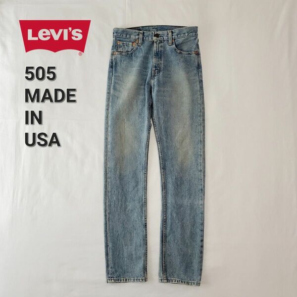 00s Levi's 505 MADE IN USA ストレートデニム