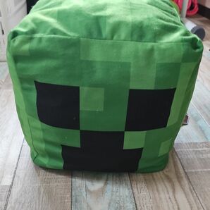 マインクラフト クッション FACE クリーパー