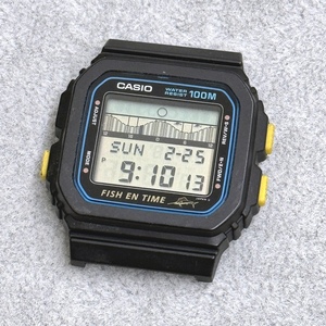 ◆◆CASIO FISH IN TIME FT-100W 電池交換済み