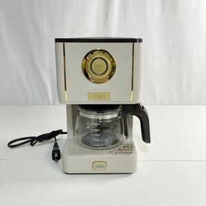 TOFFY アロマドリップコーヒーメーカー K-CM5 トフィー 中古品 現状品 動作確認済 100V 50/60Hz 