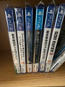 PS4ソフト ソフト　6本