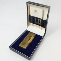 e3770【dunhill】ダンヒルライター　ガスライター　MADE IN SWITZERLAND　ライター　ケース付_画像10