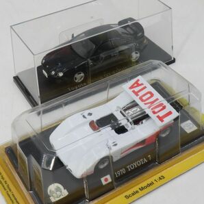 e3803【TOYOTAミニカー 2台】1970 TOYOTA 7 デル・プラド/Celica GT FOUR 1/43 NOREV ノレブの画像1