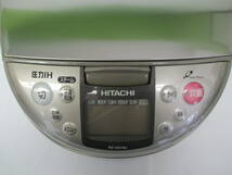 A-5【美品】HITACHI 日立　圧力IHジャー炊飯器 1升炊きタイプ 1.8L　RZ-GG18J　ステンレスシルバー　2007年製_画像6
