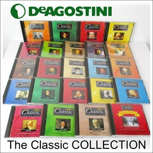 B-3【中古】DeAGOSTINI デアゴスティーニ　THE Classic COLLECTION クラシックコレクション CD 22枚まとめて　ショパン ベートーヴェン他