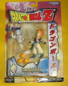 ◇未開封(パッケージ傷みあり) 2003年製 JAKKS Pacific DRAGON BALL ドラゴンボールＺ (SS ゴテンクス with カミカゼゴースト)