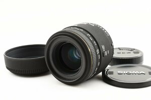 SIGMA EX DG MACRO 50mm f/2.8 マクロ PENTAX Kマウント [美品] レンズフード付き フルサイズ対応